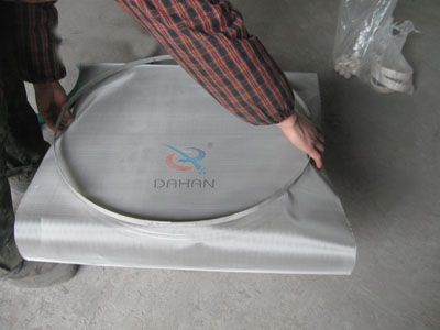 不銹鋼振動篩換網(wǎng)步驟三 不銹鋼振動篩換網(wǎng)步驟三