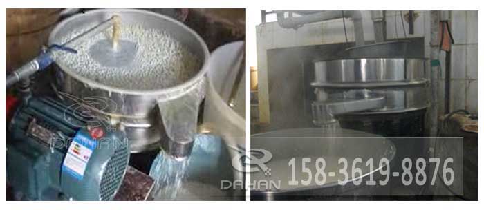 豆?jié){過(guò)濾振動(dòng)篩案例展示 豆?jié){過(guò)濾振動(dòng)篩案例展示