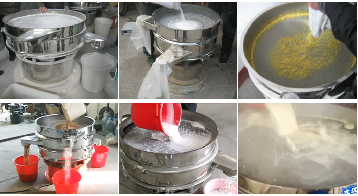 豆?jié){振動(dòng)篩可適用于化工行業(yè)、食品行業(yè)、冶金礦業(yè)、公害處理等行業(yè)