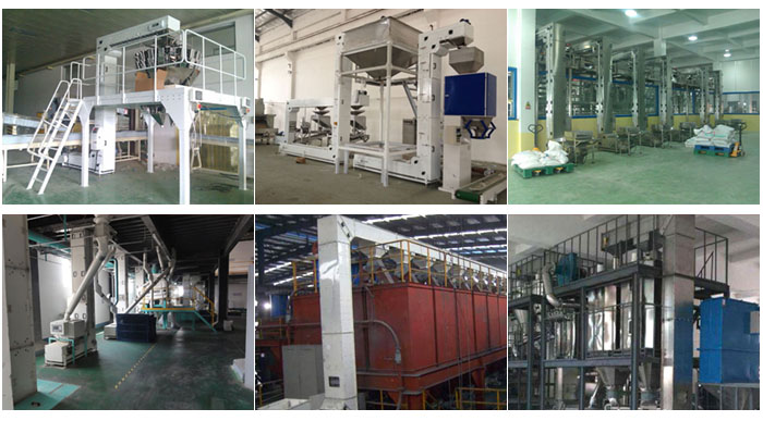 z型斗式提升機(jī)食品廠配合包裝機(jī)輸送，輸送小麥，碎礦石輸送等現(xiàn)場(chǎng)案例展示。