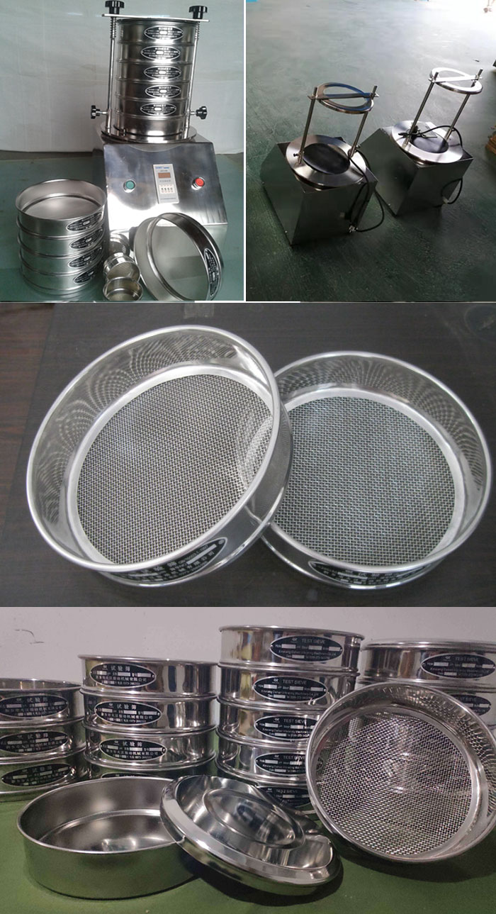 200mm型試驗篩篩框，篩機細節(jié)展示圖