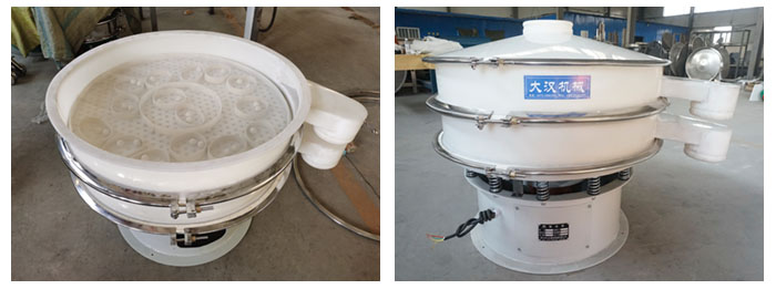 安裝篩框，防塵蓋，換網(wǎng)完成