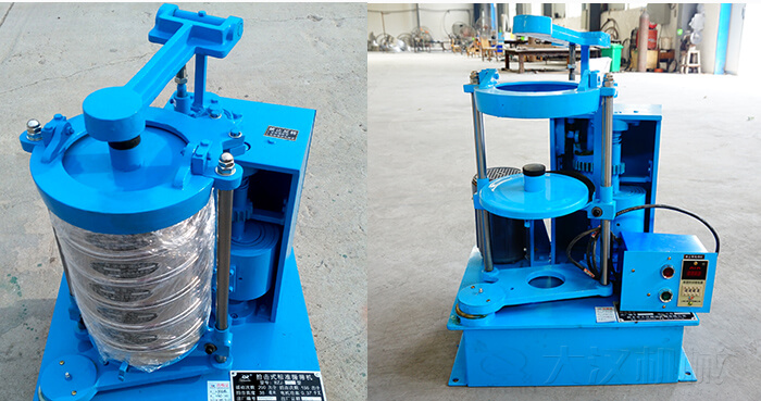 拍擊式標(biāo)準(zhǔn)篩有兩種不同的形式，一是拍擊式。